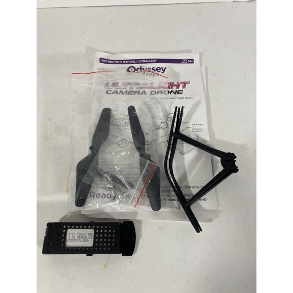 Odyssey Ultralight Camera Drone Comes With Two Extra Blades 4 Blade Shields Two - Picture 6 of 10
